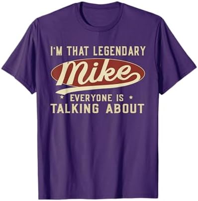 Amazon.com: Vintage Mike T-Shirt : Clothing, Shoes & Jewelry